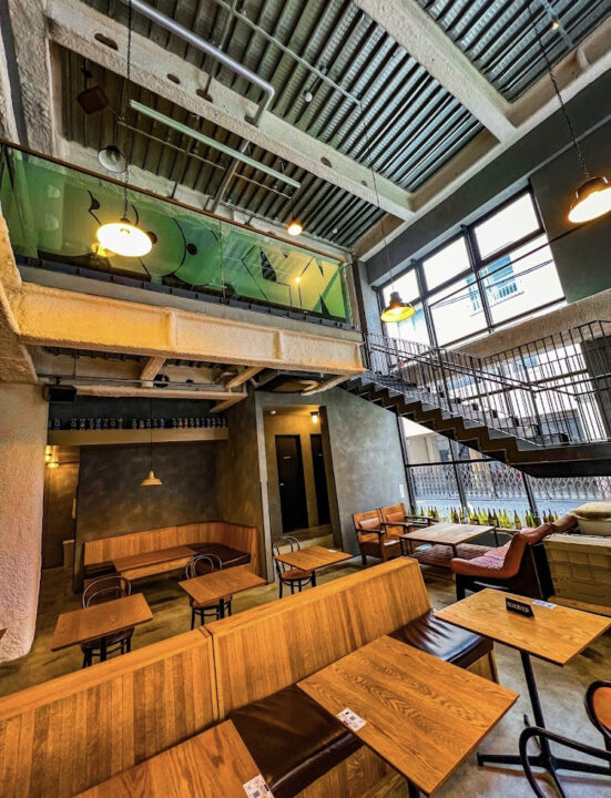 下北沢　カフェ　BROOKLYN ROASTING COMPANY SHIMOKITAZAWA　店内の雰囲気