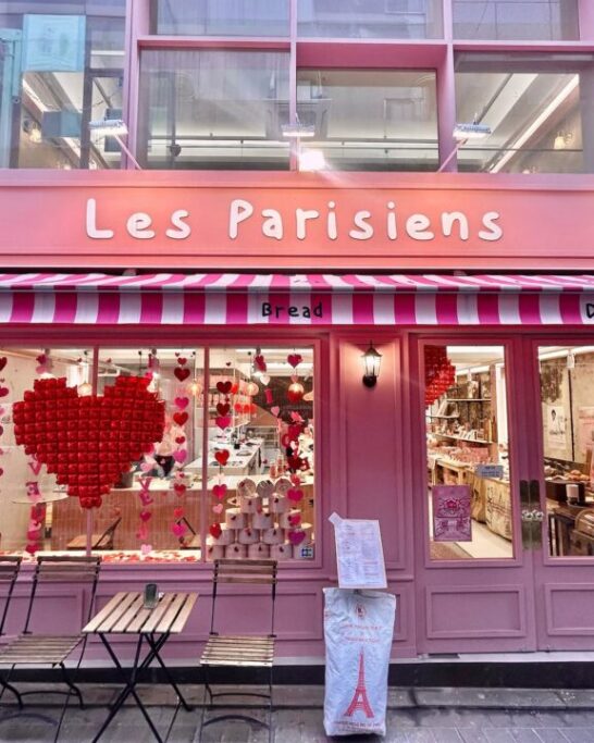 明洞カフェ　Les Parisiens　外観