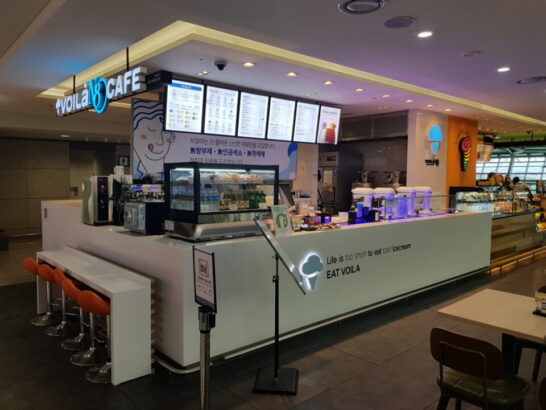 VOILA 仁川空港第1ターミナル店　店内の雰囲気