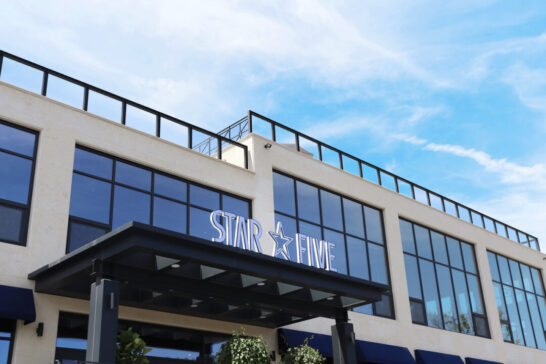 STAR FIVEカフェ 外観