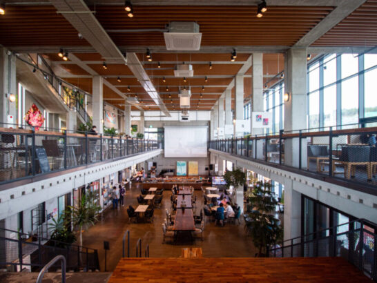 STAR FIVEカフェ 店内の雰囲気