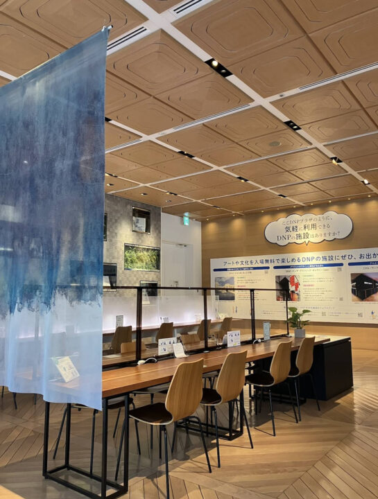 市ヶ谷 カフェ　問いカフェ　店内の雰囲気