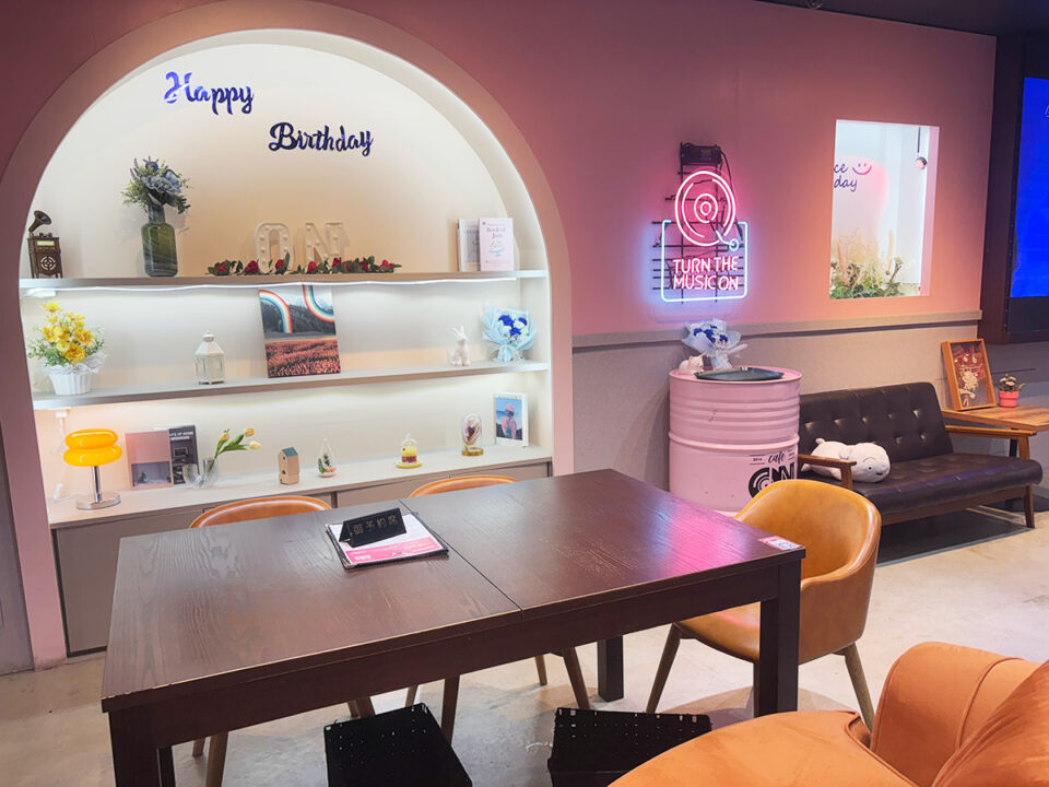 cafe on（カフェオン）かわいいインテリア