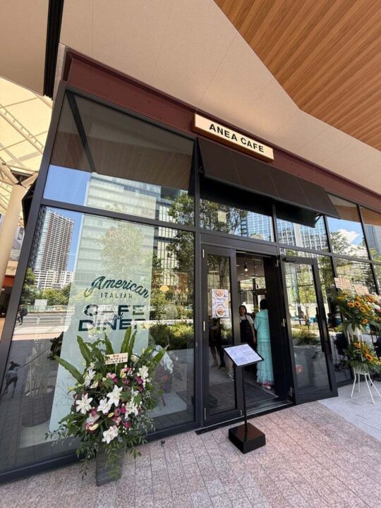 豊洲　カフェ　ANEA CAFE Toyosu（アネアカフェ 豊洲）　外観
