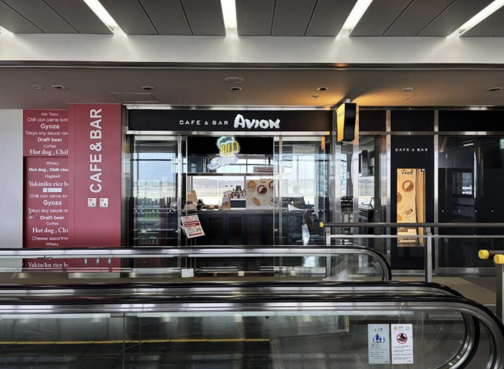 羽田空港　カフェ　Amici del te（アミーチ デルテ）　外観