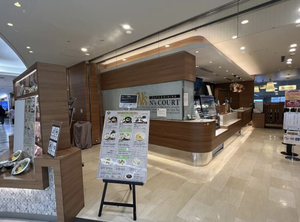 羽田空港　カフェ　Amici del te（アミーチ デルテ）　外観 