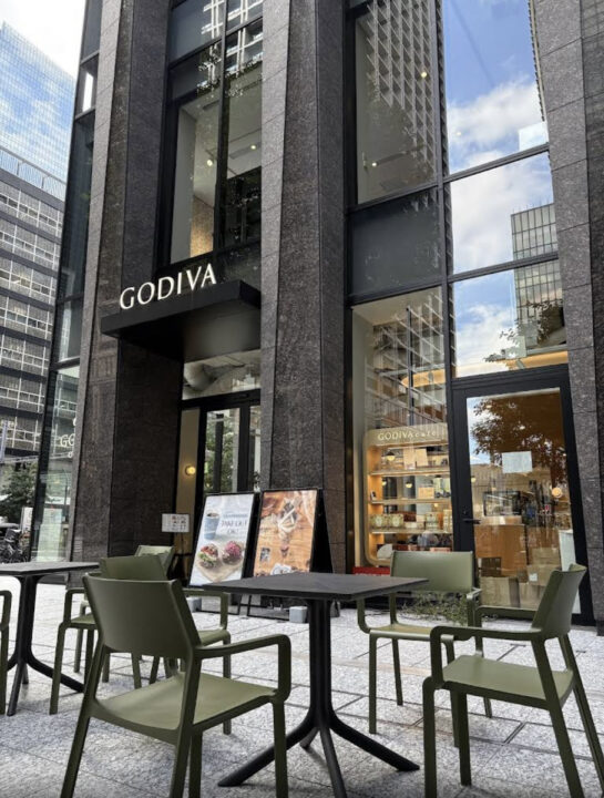 日本橋　カフェ　GODIVA café Nihonbashi（ゴディバカフェ ニホンバシ）　外観