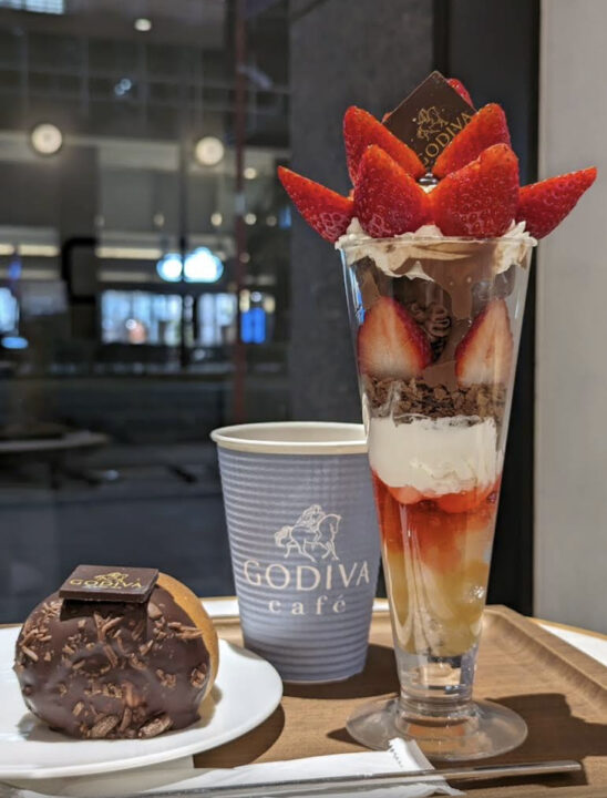 日本橋　カフェ　GODIVA café Nihonbashi（ゴディバカフェ ニホンバシ）　人気メニュー