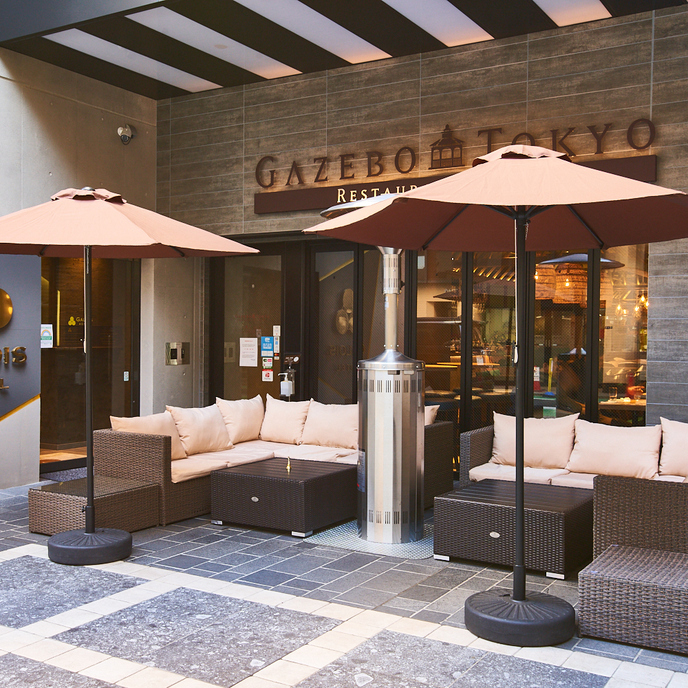 大久保　カフェ　GAZEBO TOKYO（ガゼボ トーキョー）　外観