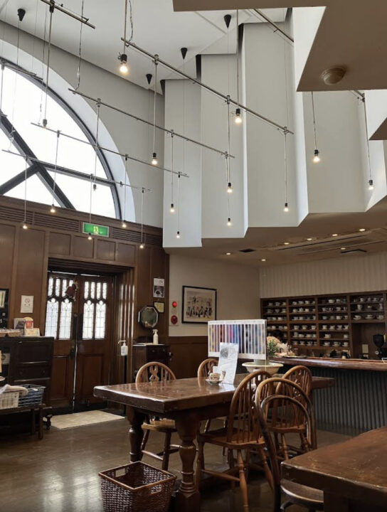 両国　カフェ　アンティークcafe ウール倶楽部　店内の雰囲気