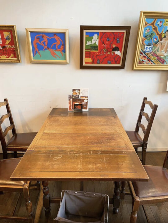 両国　カフェ　アンティークcafe ウール倶楽部　店内の雰囲気