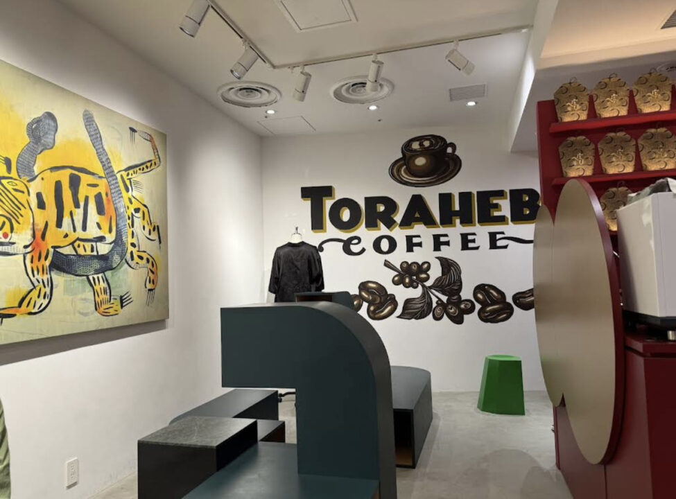 渋谷 カフェ 虎へび珈琲 店内の雰囲気