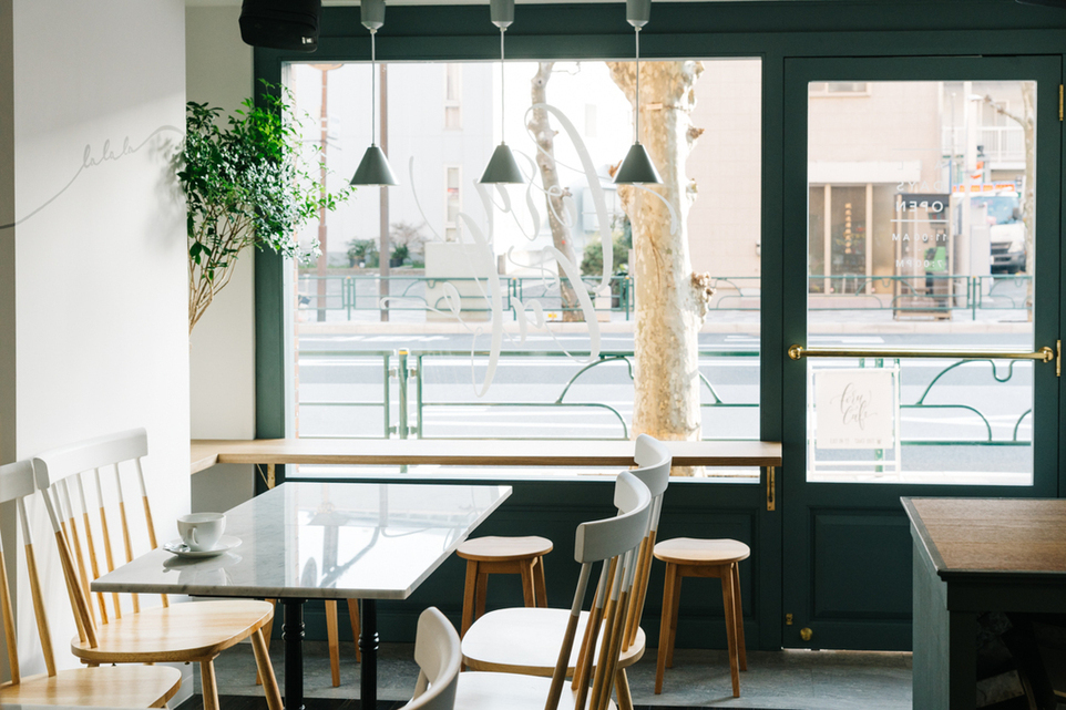 早稲田　カフェ　forucafe （フォルカフェ）　店内の雰囲気