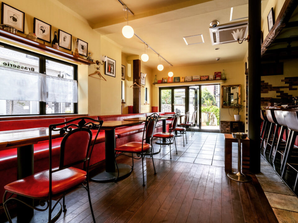 綾瀬　カフェ　ビストロ Le Ballon （バロン）　店内の雰囲気