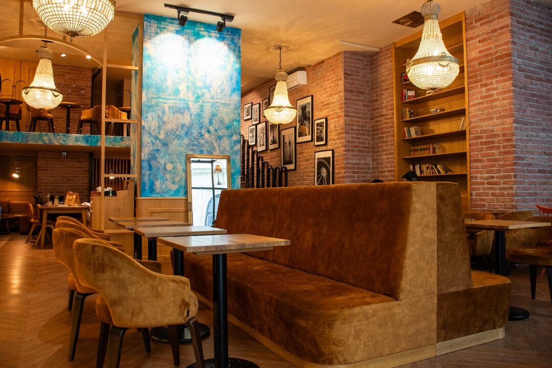 ブダペスト　カフェ　MUSE（ミューズ）　店内の雰囲気