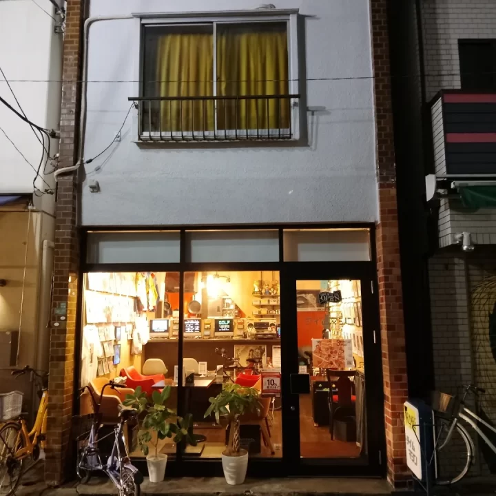 江古田カフェ　喫茶タイムマシン　外観