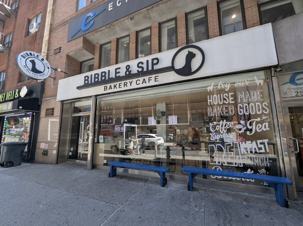 ニューヨーク カフェ Bibble & Sip(ビブル アンド シップ) 外観