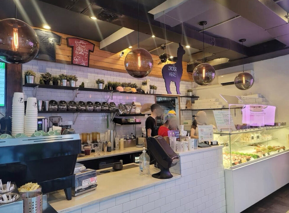 ニューヨーク カフェ Bibble & Sip(ビブル アンド シップ) 店内の雰囲気