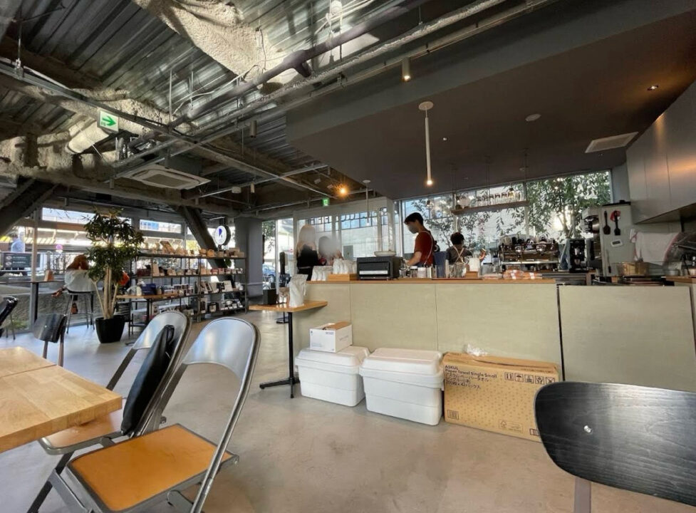 水道橋　カフェ　REC COFFEE （レックコーヒー）水道橋店　店内の雰囲気