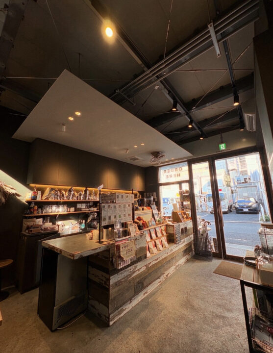 大井町　カフェ　PARK COFFEE（パークコーヒー）　店内の雰囲気