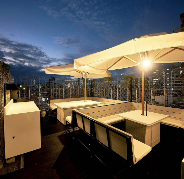 表参道　カフェ　MERCER BRUNCH TERRACE HOUSE（マーサーブランチテラスハウス）　店内の雰囲気