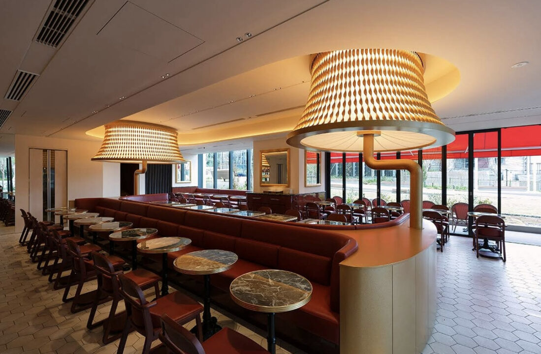 表参道　カフェ　La&Le（ラアンドレ）　店内の雰囲気