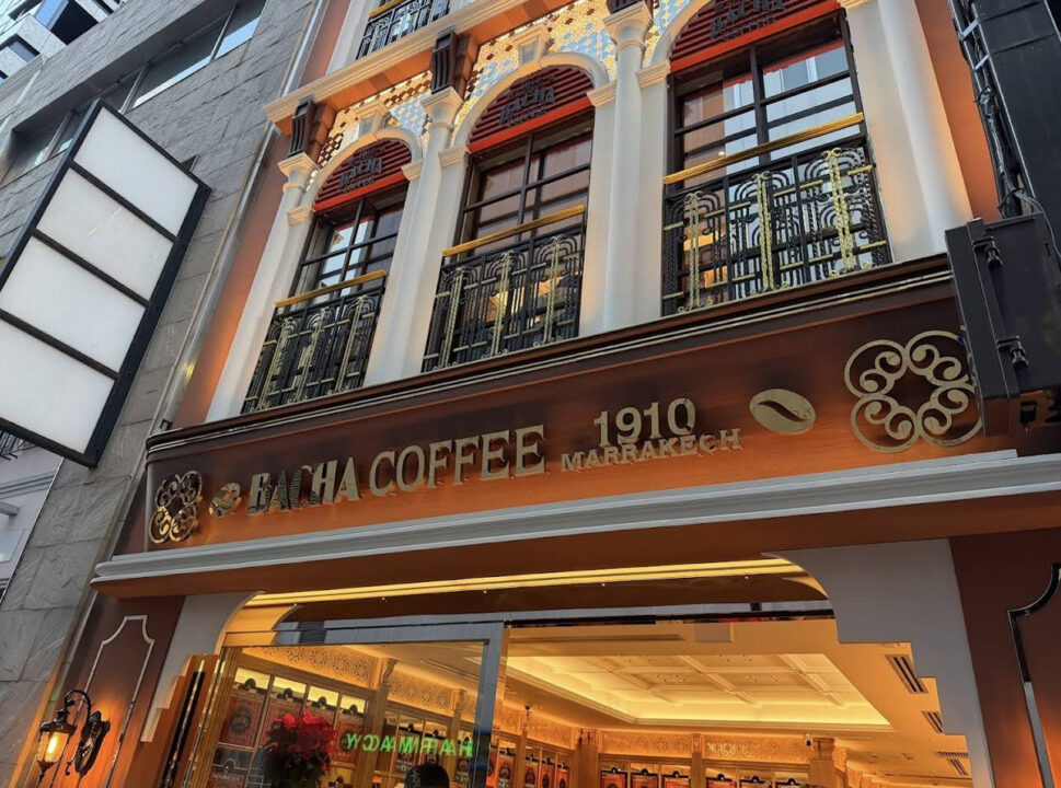 銀座　カフェ　Bacha Coffee 銀座（バシャ コーヒー）　外観　