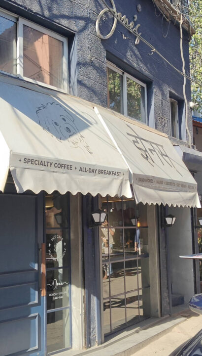 インド ムンバイ カフェ Zane's Cafe(ゼインズカフェ) 外観