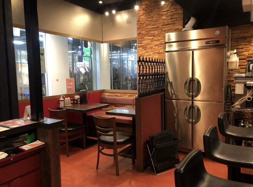 原宿 カフェ ローストビーフ大野 原宿店 店内の雰囲気