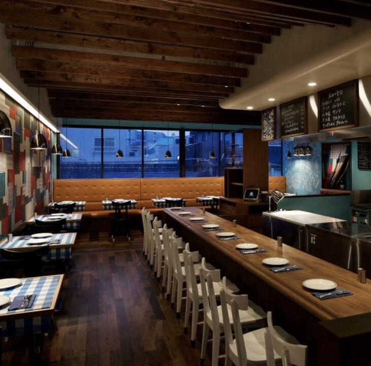 原宿 カフェ 原宿ダッチ パスタラボ 店内の雰囲気