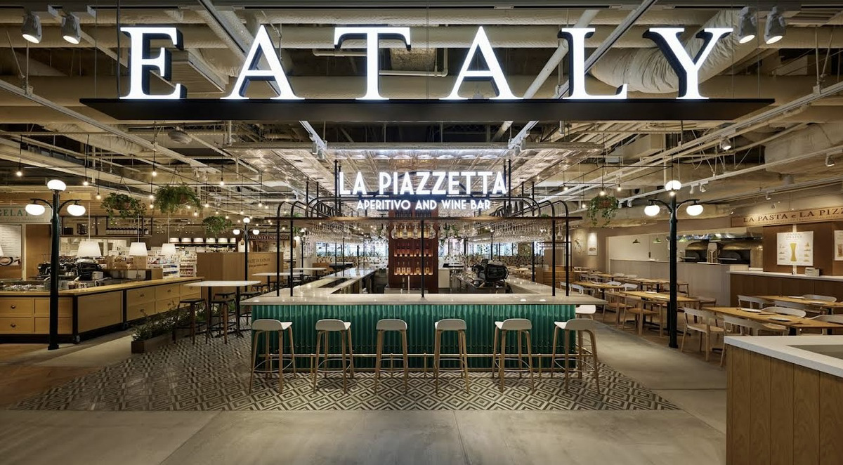 銀座　ランチ　イータリー銀座店　外観