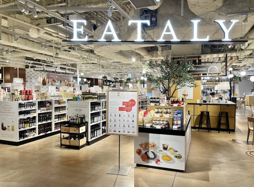 銀座　ランチ　イータリー銀座店　店内の雰囲気