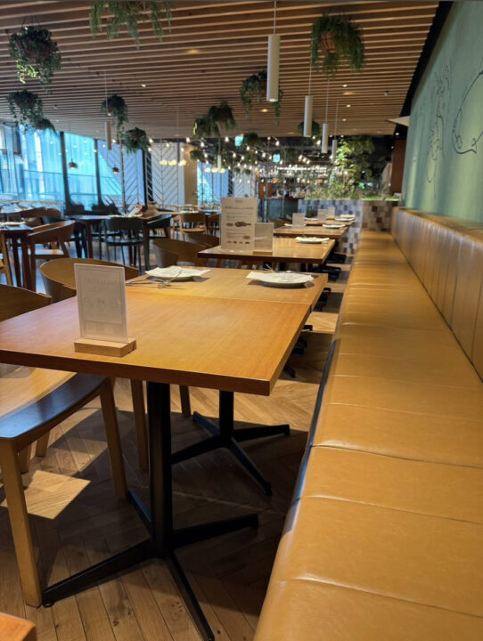 銀座　ランチ　イータリー銀座店　店内の雰囲気