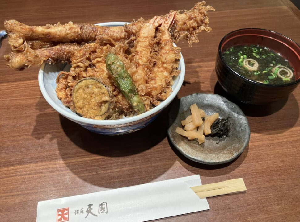 銀座　ランチ　銀座 天國　人気メニュー