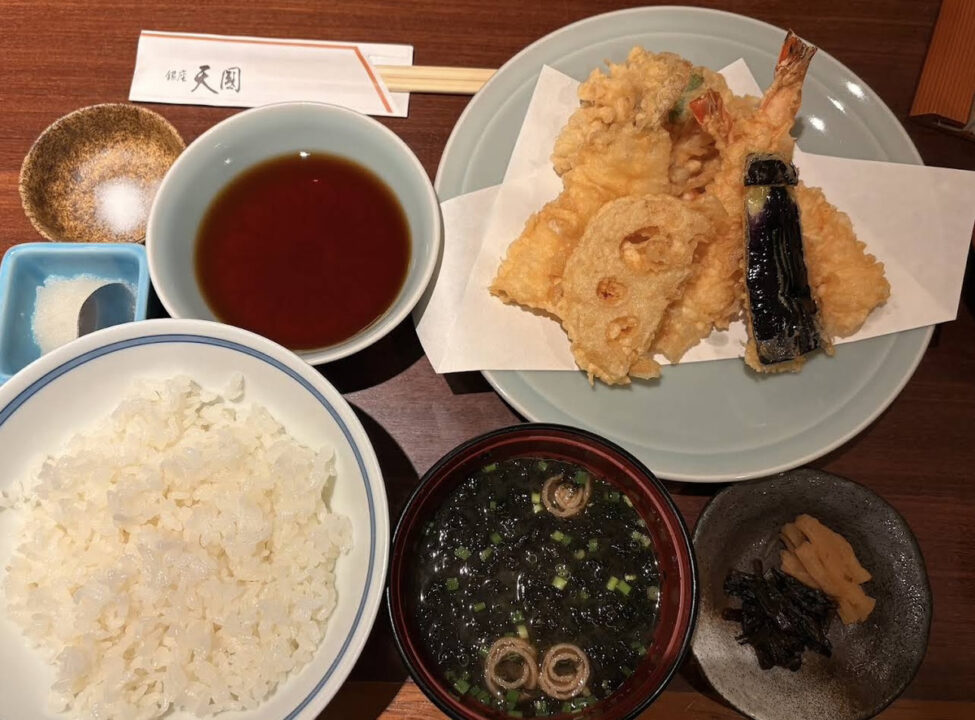銀座　ランチ　銀座 天國　人気メニュー
