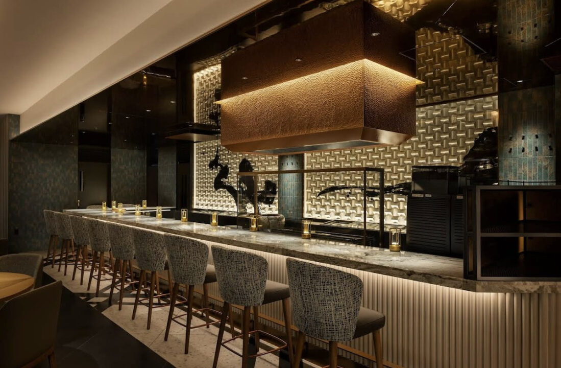 銀座　ランチ　鮨Bar 銀座千両　店内の雰囲気