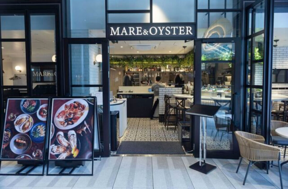 大井町　カフェレストラン　MARE & OYSTER（マーレアンドオイスター）　外観