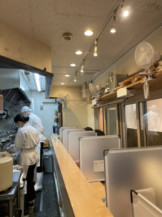 吉祥寺 ランチ らぁ麺 さわ田 店内の雰囲気