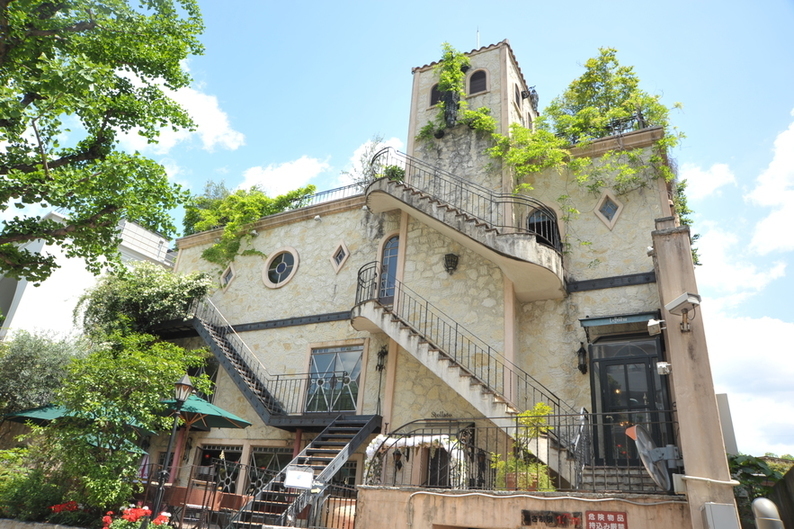 白金 カフェ Cafe La Boheme(カフェ ラ・ボエム)白金 外観