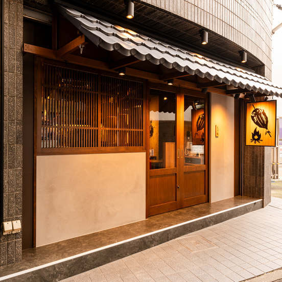高田馬場　ランチ　炙処 火ノ膳 高田馬場 路地入ったところ店　外観