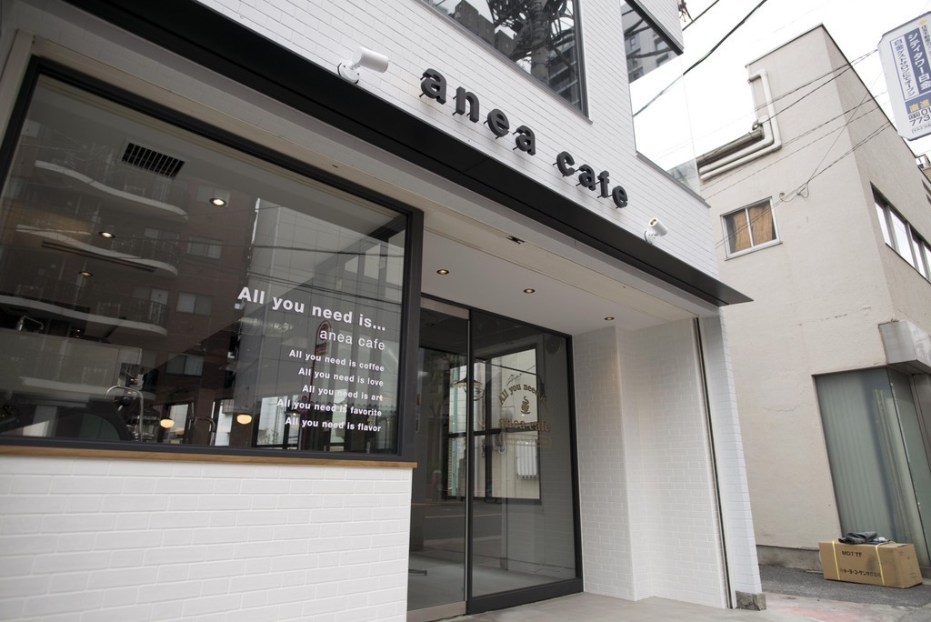 白金 カフェ anea cafe(アネアカフェ) 白金店 外観