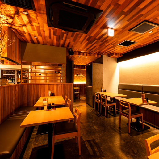 高田馬場　ランチ　炙処 火ノ膳 高田馬場 路地入ったところ店　店内の雰囲気