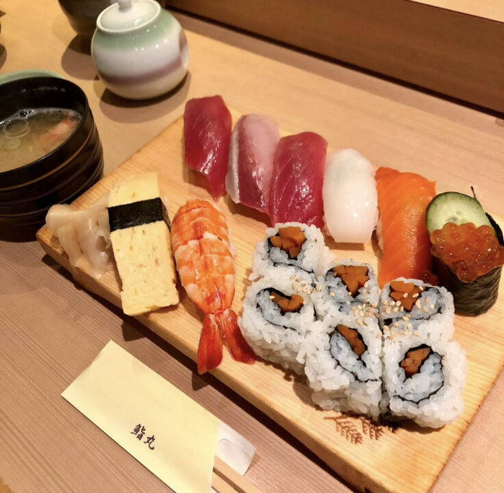 新宿　ランチ　鮨丸 新宿　人気メニュー