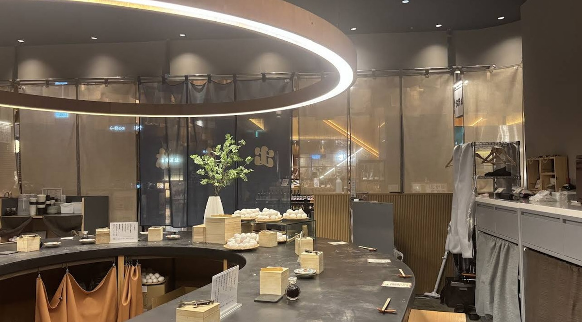 渋谷　ランチ　 出汁林 　 店内の雰囲気
