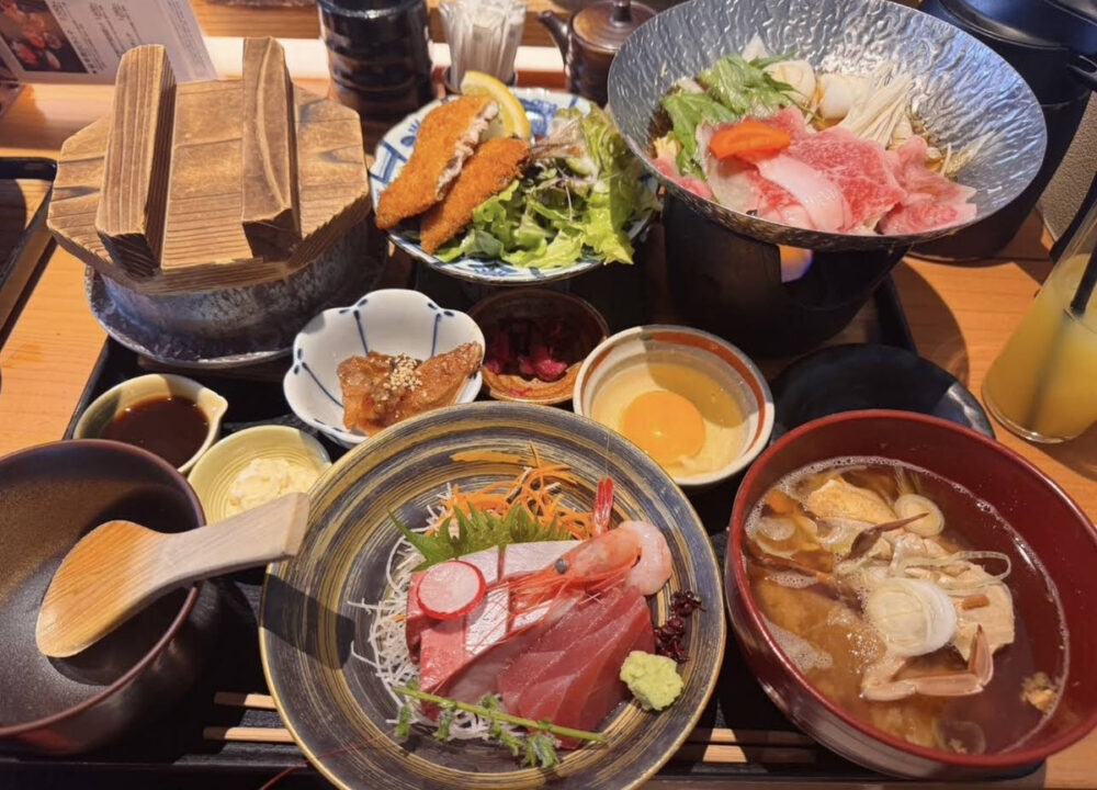 埼玉　大宮　ランチ　新潟・越後の旬と地酒 いかの墨　人気メニュー 