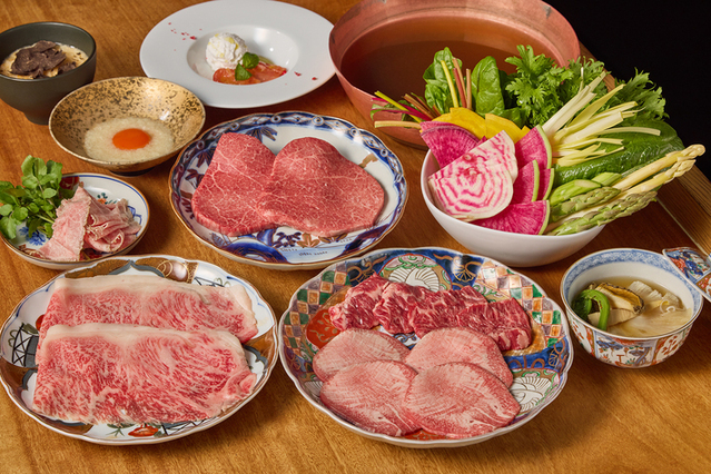 恵比寿ランチ　しゃぶしゃぶ KINTAN 代官山本店　人気メニュー