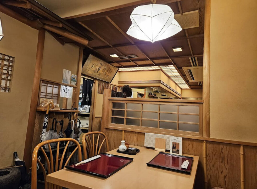 上野 ランチ 天寿々 店内の雰囲気