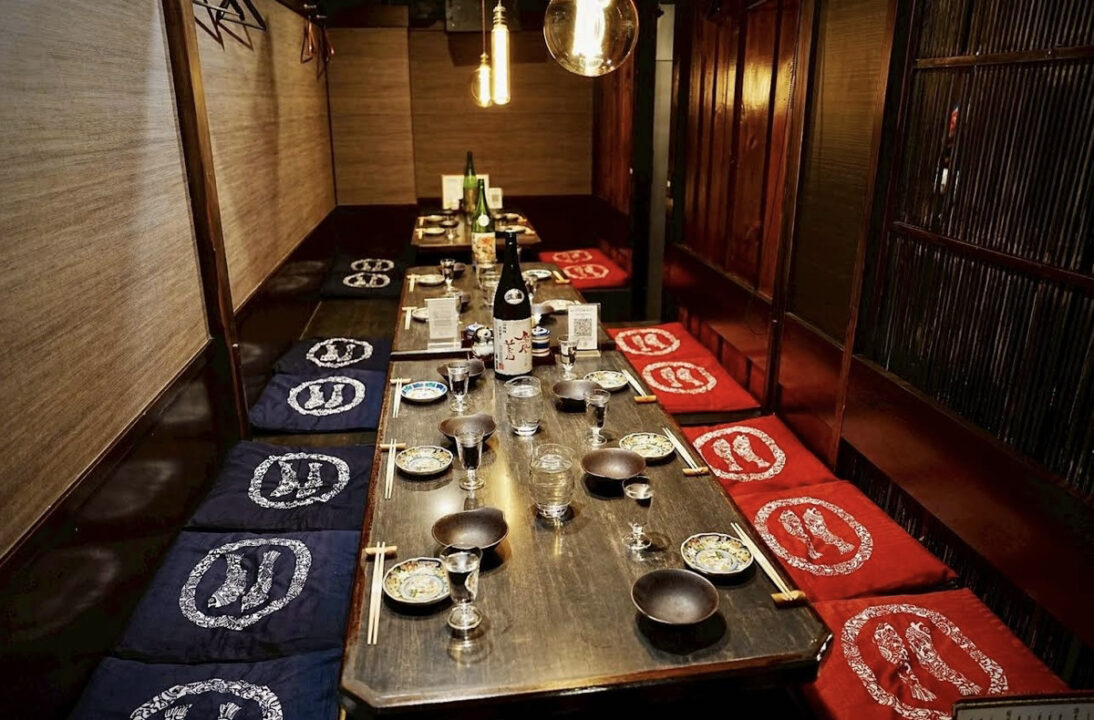 上野 ランチ 炉端 ふくわらい 店内の雰囲気