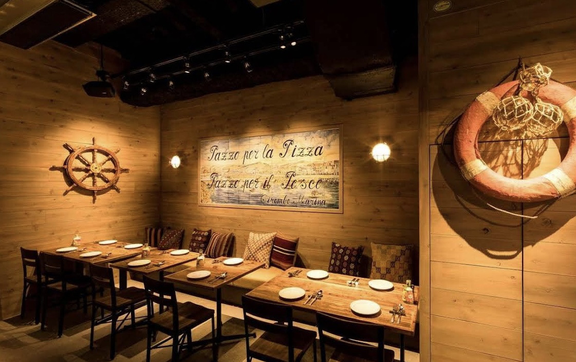 上野 ランチ CIROMBO MARINA(チロンボ・マリーナ) 店内の雰囲気