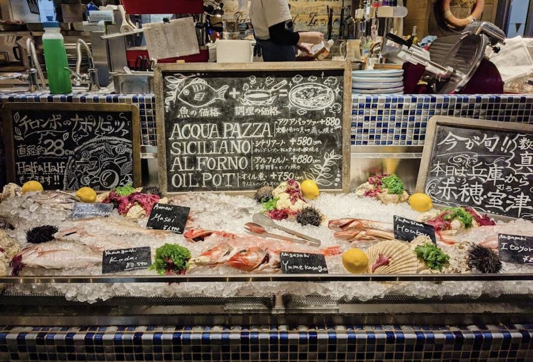 上野 ランチ CIROMBO MARINA(チロンボ・マリーナ) 店内の雰囲気